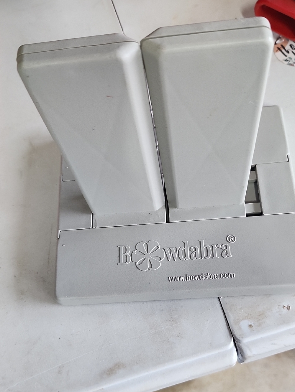 Bow Making Tool in White